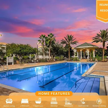 Exclusive Reunion Condo Stunning View Only 6Mi To Disney